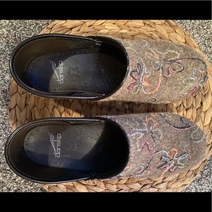 Dansko Wool clogs